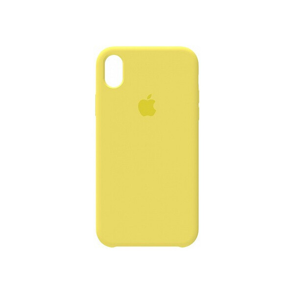 

Чехол-накладка TOTO Silicone Case Apple iPhone XR Lemon Yellow'