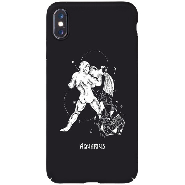 

Чехол-накладка TOTO Full PC Print Case Apple iPhone X/XS #164_Aquarius Black