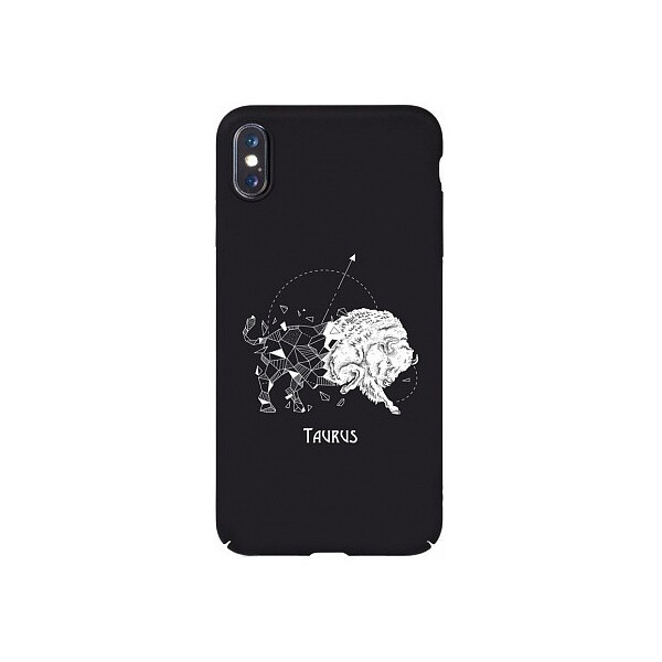 

Чехол-накладка TOTO Full PC Print Case Apple iPhone X/XS #172_Taurus Black'