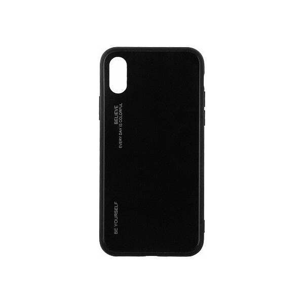 

Чехол-накладка TOTO Gradient Glass Case Apple iPhone X/XS Black'