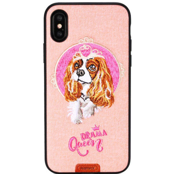 

Чехол-накладка Remax Petit Series Case Apple iPhone X Pink