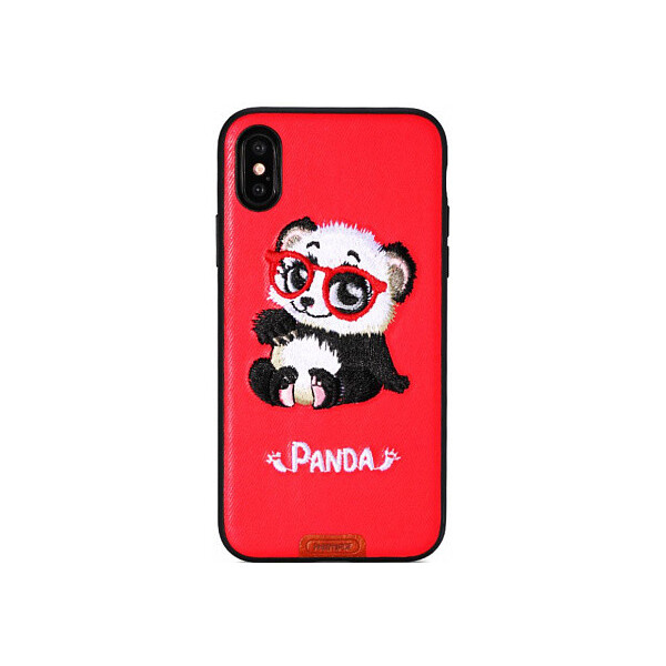 

Чехол-накладка Remax Petit Series Case Apple iPhone X Red'