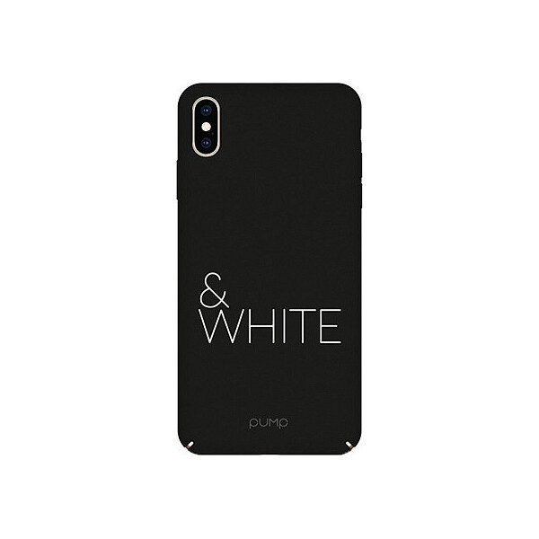 

Чехол-накладка PUMP Tender Touch Case for iPhone X/XS Black&White'