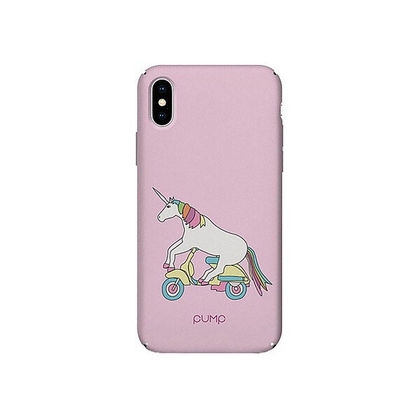 

Чехол-накладка PUMP Tender Touch Case for iPhone X/XS Unicorn Biker'