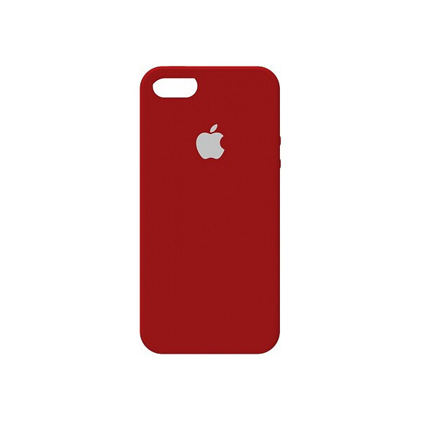 

Чехол-накладка TOTO Silicone Case Apple iPhone 5/5s/SE China Red'