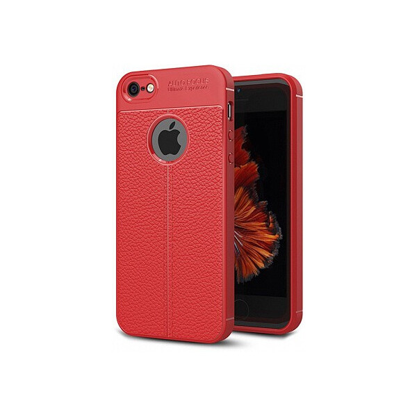 

Чехол-накладка Ipaky TPU Litchi Stria Series Case Apple iPhone SE/5s/5 Red'