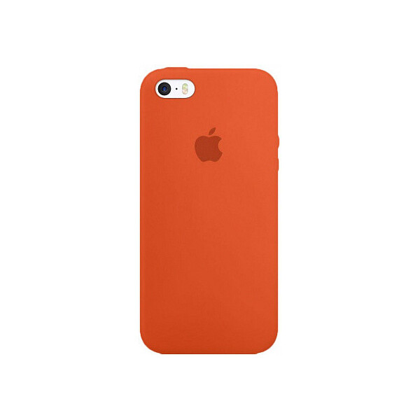 

Чехол-накладка TOTO Silicone Case Apple iPhone 5/5s/SE Orange'