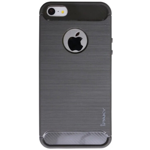 

Чехол-накладка Ipaky Slim Anti-fingerprint TPU Case iPhone SE/5/5s Gray