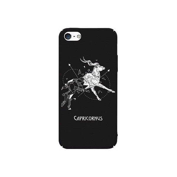 

Чехол-накладка TOTO Full PC Print Case Apple iPhone SE/5s/5 #166_Capricornus Black'