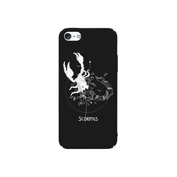 

Чехол-накладка TOTO Full PC Print Case Apple iPhone SE/5s/5 #161_Scorpius Black'
