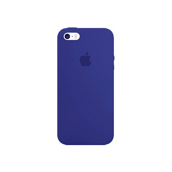 

Чехол-накладка TOTO Silicone Case Apple iPhone 5/5s/SE Deep Blue'