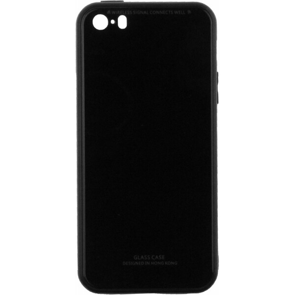 

Чехол-накладка TOTO Gradient Glass Case Apple iPhone 5/5s/SE Black
