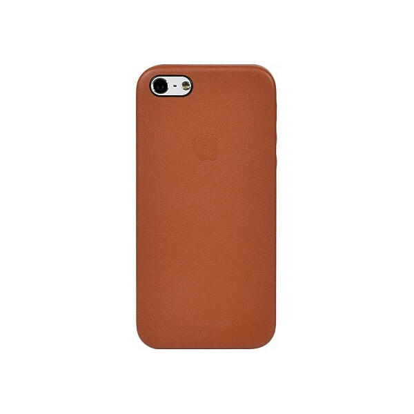 

Чехол-накладка TOTO Leather Case Apple iPhone SE/5s/5 Brown'