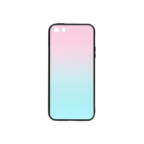 

Чехол-накладка TOTO Gradient Glass Case Apple iPhone 5/5s/SE Turquoise'