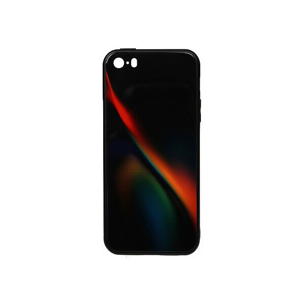 

Чехол-накладка TOTO Print Glass Space Case Apple iPhone SE/5s/5 Flash'