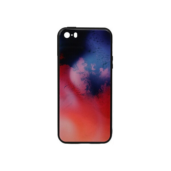 

Чехол-накладка TOTO Print Glass Space Case Apple iPhone SE/5s/5 Candy'