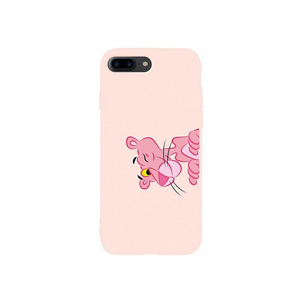 

Чехол-накладка TOTO Matt TPU 2mm Print Case Apple iPhone 7 Plus/8 Plus #54 Pink Pantera Sand pink'