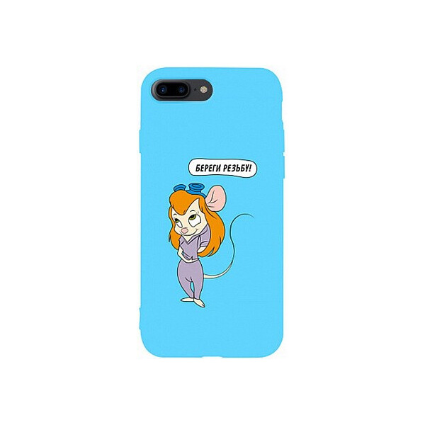 

Чехол-накладка TOTO Matt TPU 2mm Print Case Apple iPhone 7 Plus/8 Plus #72 Rezba Sky Blue'