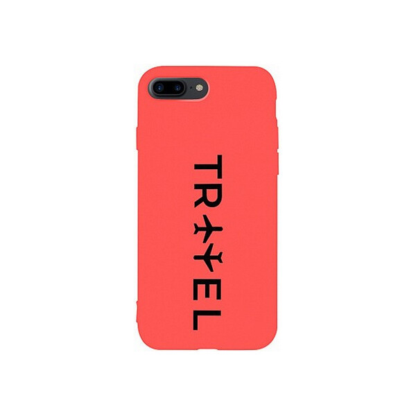 

Чехол-накладка TOTO Matt TPU 2mm Print Case Apple iPhone 7 Plus/8 Plus #45 Travel Orange'