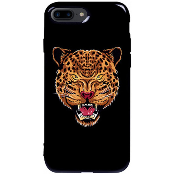 

Чехол-накладка TOTO Pure TPU 2mm Print Case Apple iPhone 7 Plus/8 Plus #27 Leopard Black