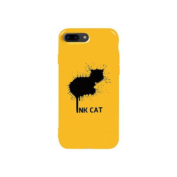 

Чехол-накладка TOTO Pure TPU 2mm Print Case Apple iPhone 7 Plus/8 Plus #48 Inkcat Yellow'