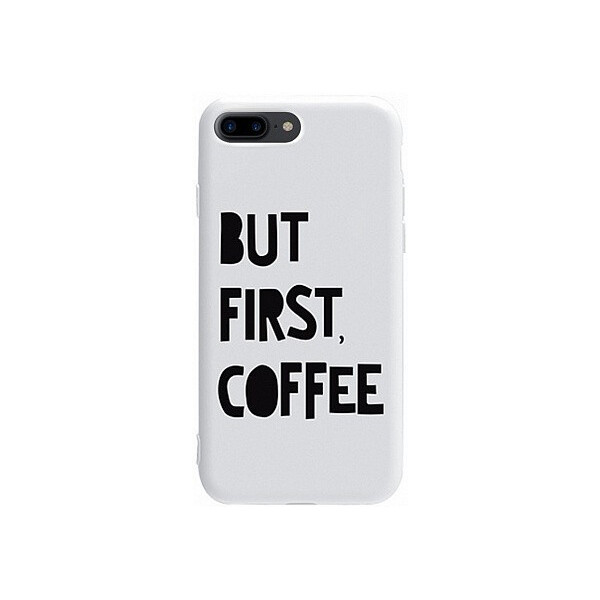 

Чехол-накладка TOTO Pure TPU 2mm Print Case Apple iPhone 7 Plus/8 Plus #41 First Coffee White'