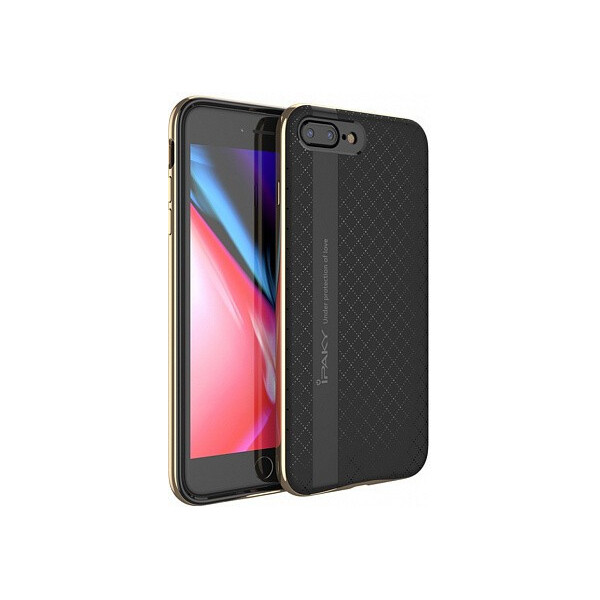 

Чехол-накладка Ipaky Bumblebee Series/PC Frame With TPU Case Apple iPhone 7 Plus/8 Plus Gold'