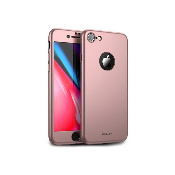 

Чехол-накладка Ipaky 360 PC Full Protection Case Apple iPhone 7 Plus/8 Plus Rose Gold'