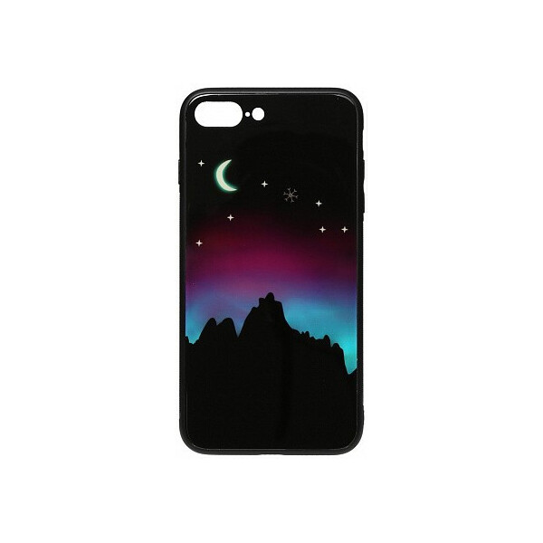 

Чехол-накладка TOTO Night Light Print Glass Case Apple iPhone 7 Plus/8 Plus Young Moon'
