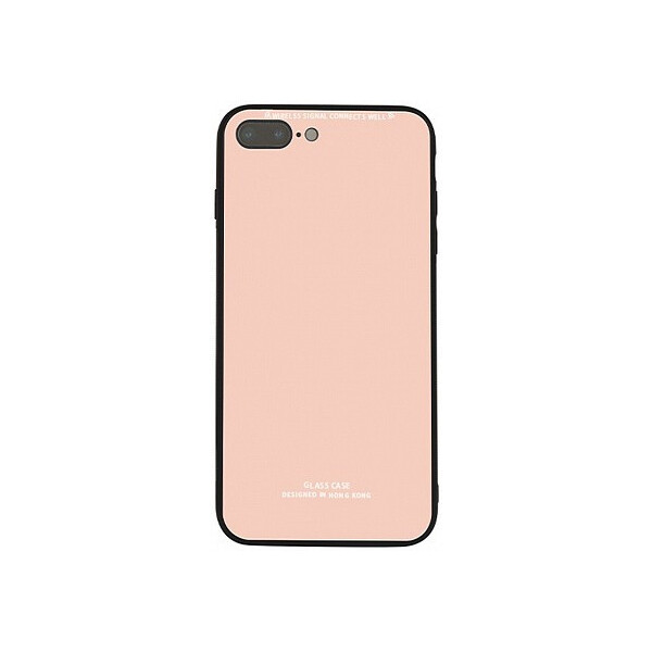 

Чехол-накладка TOTO Pure Glass Case Apple iPhone 7 Plus/8 Plus Pink'
