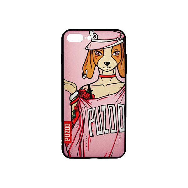 

Чехол-накладка PUZOO Yuppie Phone iPhone 7 Plus/8 Plus Annie Pink'