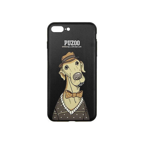 

Чехол-накладка PUZOO Artdog Phone iPhone 7 Plus/8 Plus Black Bean'