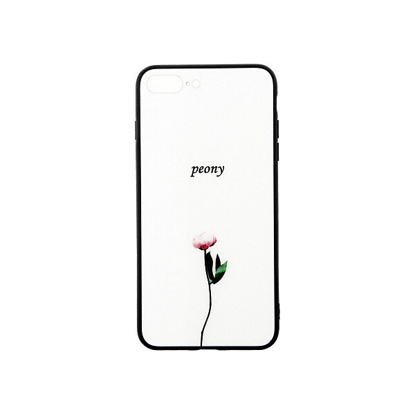 

Чехол-накладка TOTO Glass Fashionable Case Apple iPhone 7 Plus/8 Plus Peon on White'