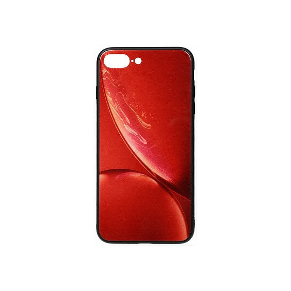 

Чехол-накладка TOTO Print Glass Space Case Apple iPhone 7 Plus/8 Plus Red'
