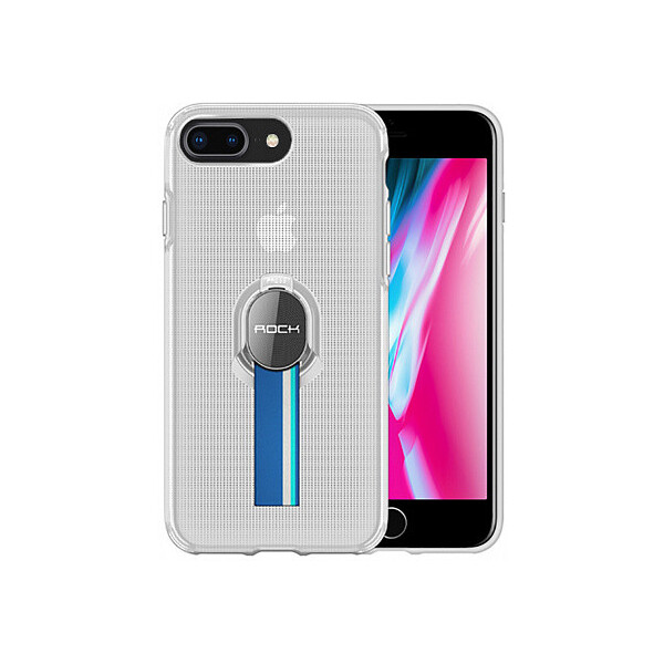 

Чехол-накладка Rock TPU+PC MOC Pro Series Protection Case Apple iPhone 8 Plus Transparent'