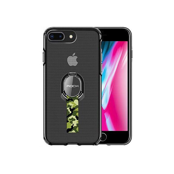 

Чехол-накладка Rock TPU+PC MOC Pro Series Protection Case Apple iPhone 8 Plus Trans-Black'