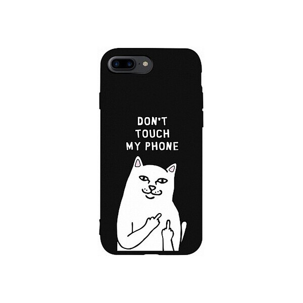 

Чехол-накладка TOTO Matt TPU 2mm Print Case Apple iPhone 7 Plus/8 Plus #58 Cat Dontouch Black'