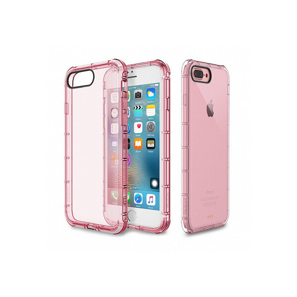 

Чехол-накладка Rock TPU Case Fence series iPhone 7 Plus Transparent/Pink'