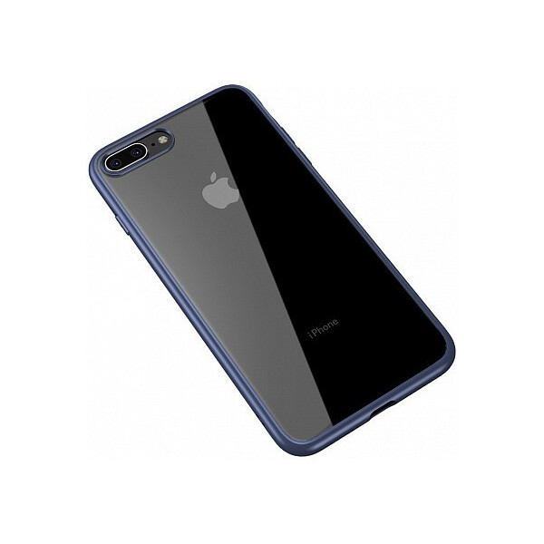 

Чехол-накладка Ipaky Bright Series/TPU frame With Clear PC Case Apple iPhone 7/8 Blue'
