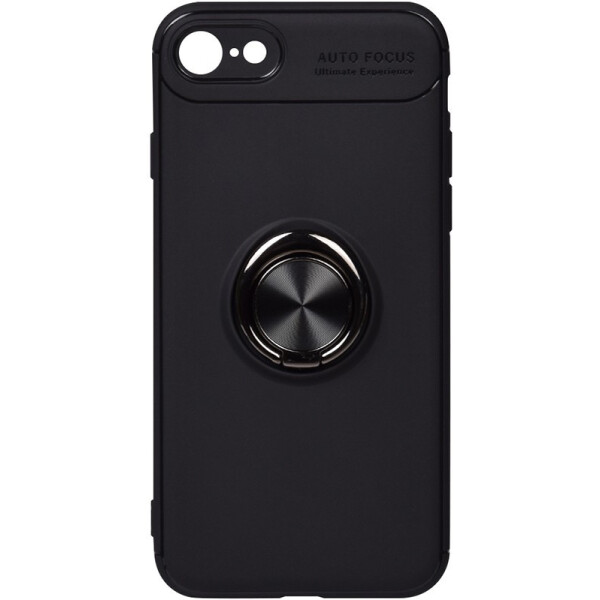 

Чехол-накладка TOTO Car Magnetic Ring TPU Case Apple iPhone 7/8 Black/Black