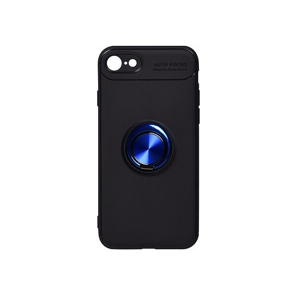 

Чехол-накладка TOTO Car Magnetic Ring TPU Case Apple iPhone 7/8 Black/Blue'