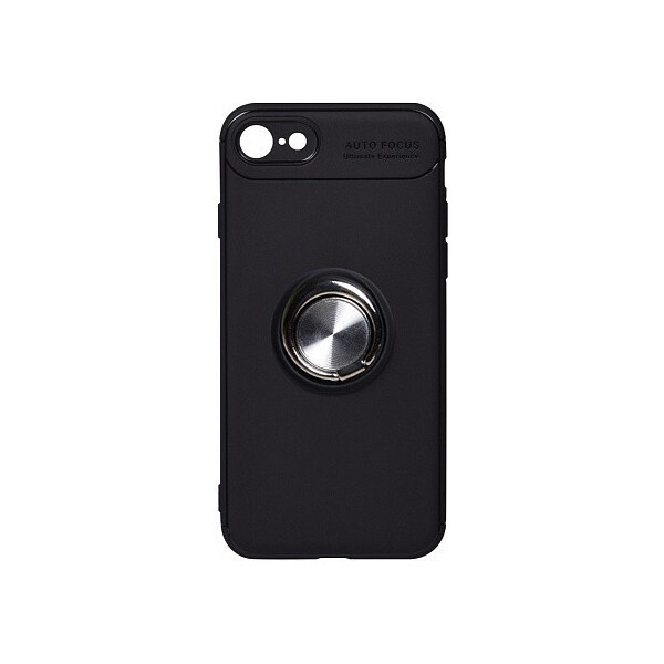 

Чехол-накладка TOTO Car Magnetic Ring TPU Case Apple iPhone 7/8 Black/Silver'