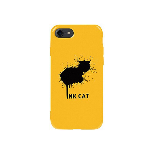 

Чехол-накладка TOTO Pure TPU 2mm Print Case Apple iPhone 7/8 #48 Inkcat Yellow'