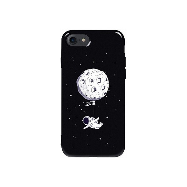 

Чехол-накладка TOTO Pure TPU 2mm Print Case Apple iPhone 7/8 #47 Space Moon Black'