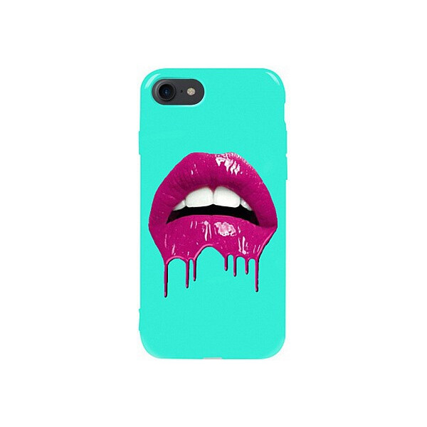 

Чехол-накладка TOTO Pure TPU 2mm Print Case Apple iPhone 7/8 #32 Lips Mint'