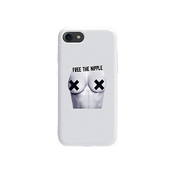 

Чехол-накладка TOTO Pure TPU 2mm Print Case Apple iPhone 7/8 #55 Free Nipple White'
