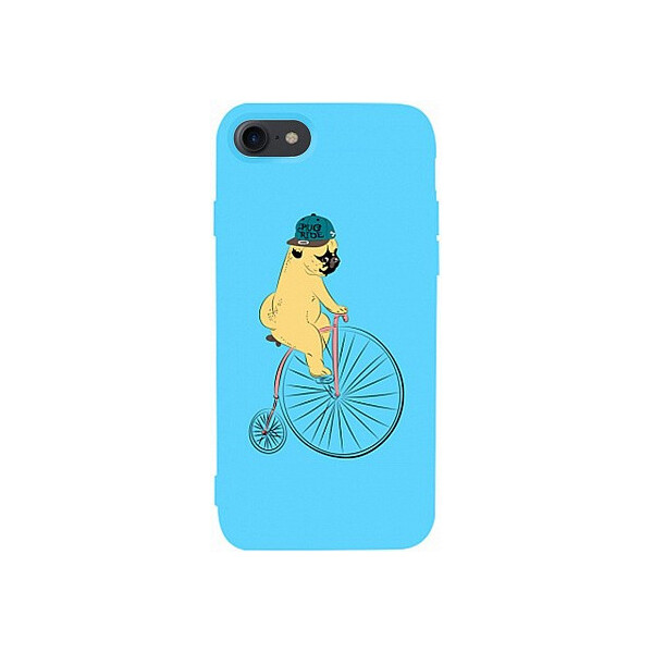 

Чехол-накладка TOTO Matt TPU 2mm Print Case Apple iPhone 7/8 #10 Dog Ride Sky Blue'
