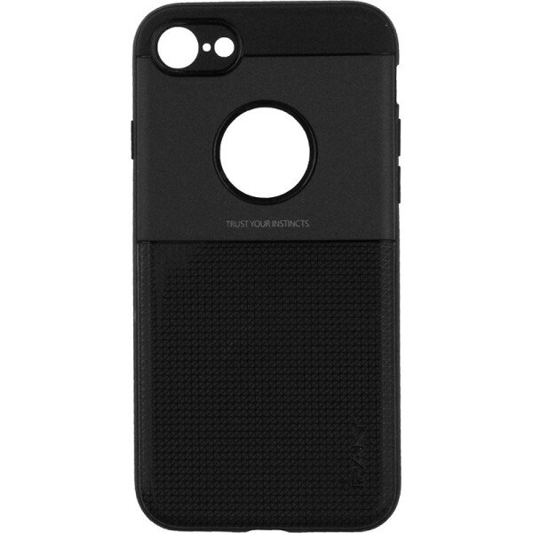 

Чехол-накладка Ipaky Shield Series/Elegant Grid Design TPU Hybrid Case Apple iPhone 7/8 Black
