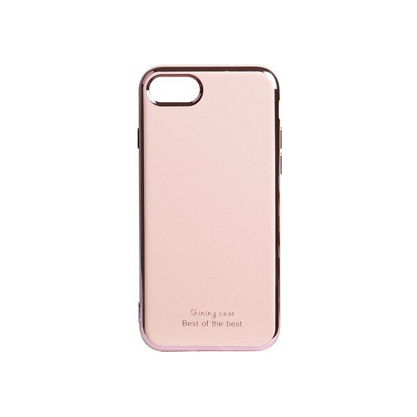 

Чехол-накладка TOTO Electroplate TPU 2mm Case Apple iPhone 7/8 Rose Red'