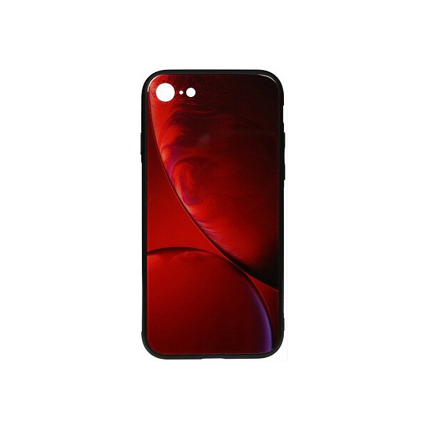

Чехол-накладка TOTO Print Glass Space Case Apple iPhone 7/8 Rubin Red'